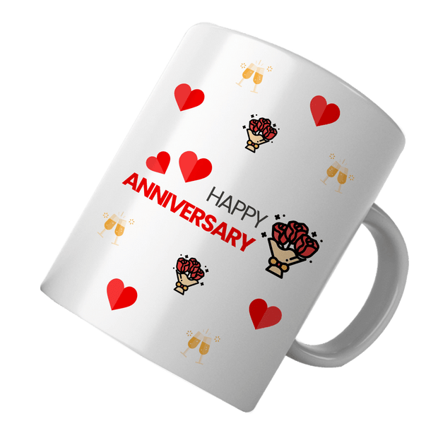 PawHub Generic Mug | Happy Anniversary