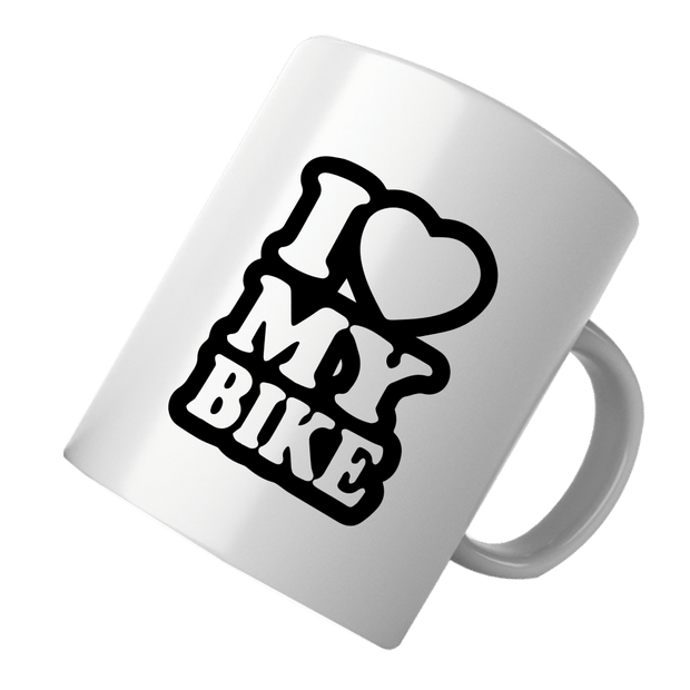 PawHub Generic Mug | I Love My Bike