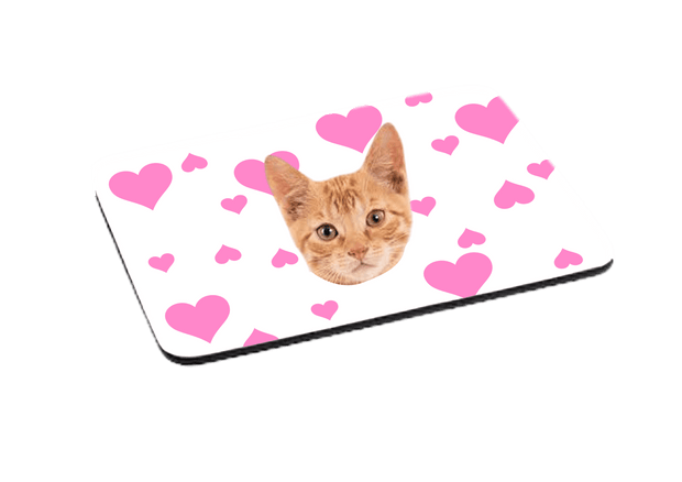 Custom Mouse Pads - Hearts