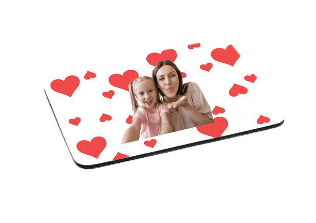 Custom Mouse Pads - Hearts