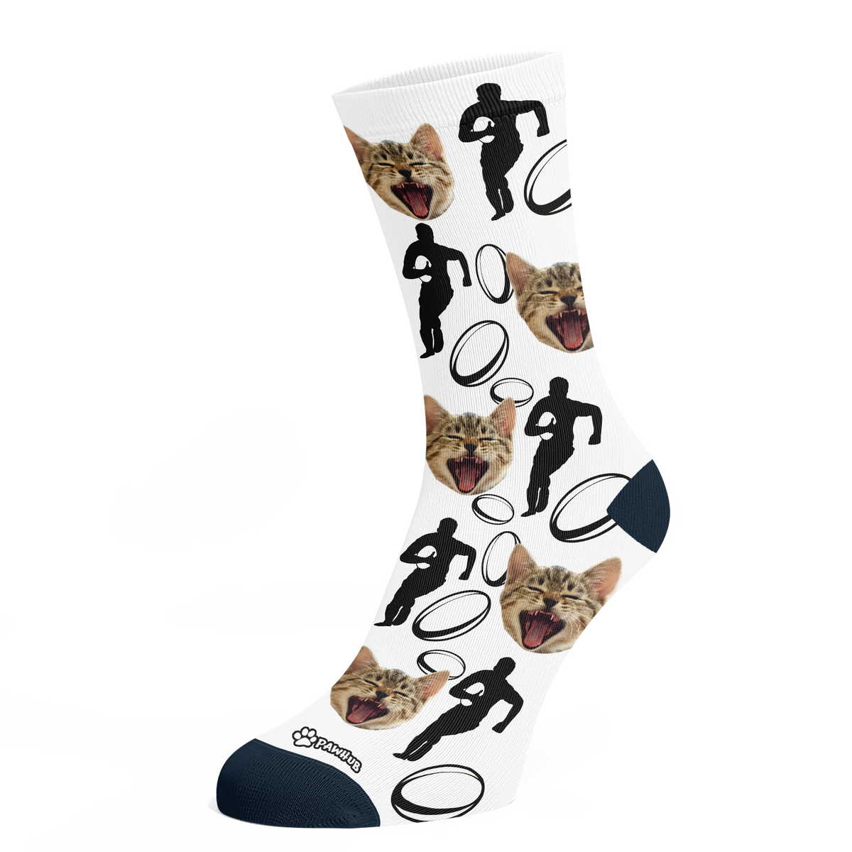 Rugby Custom Socks | Rugby Silhouette – PawHub