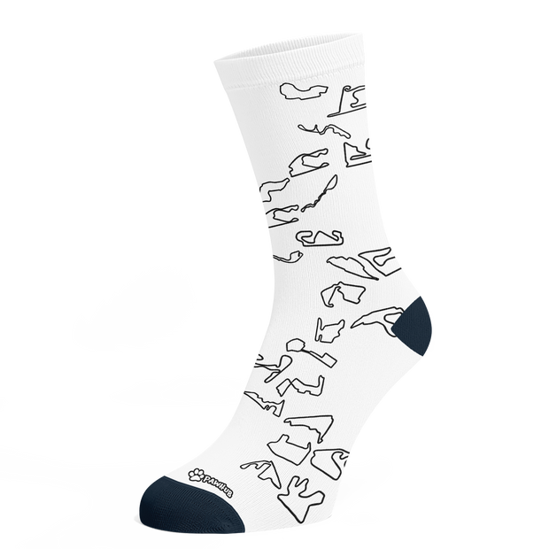 F1 Custom Socks | 2025 F1 Tracks