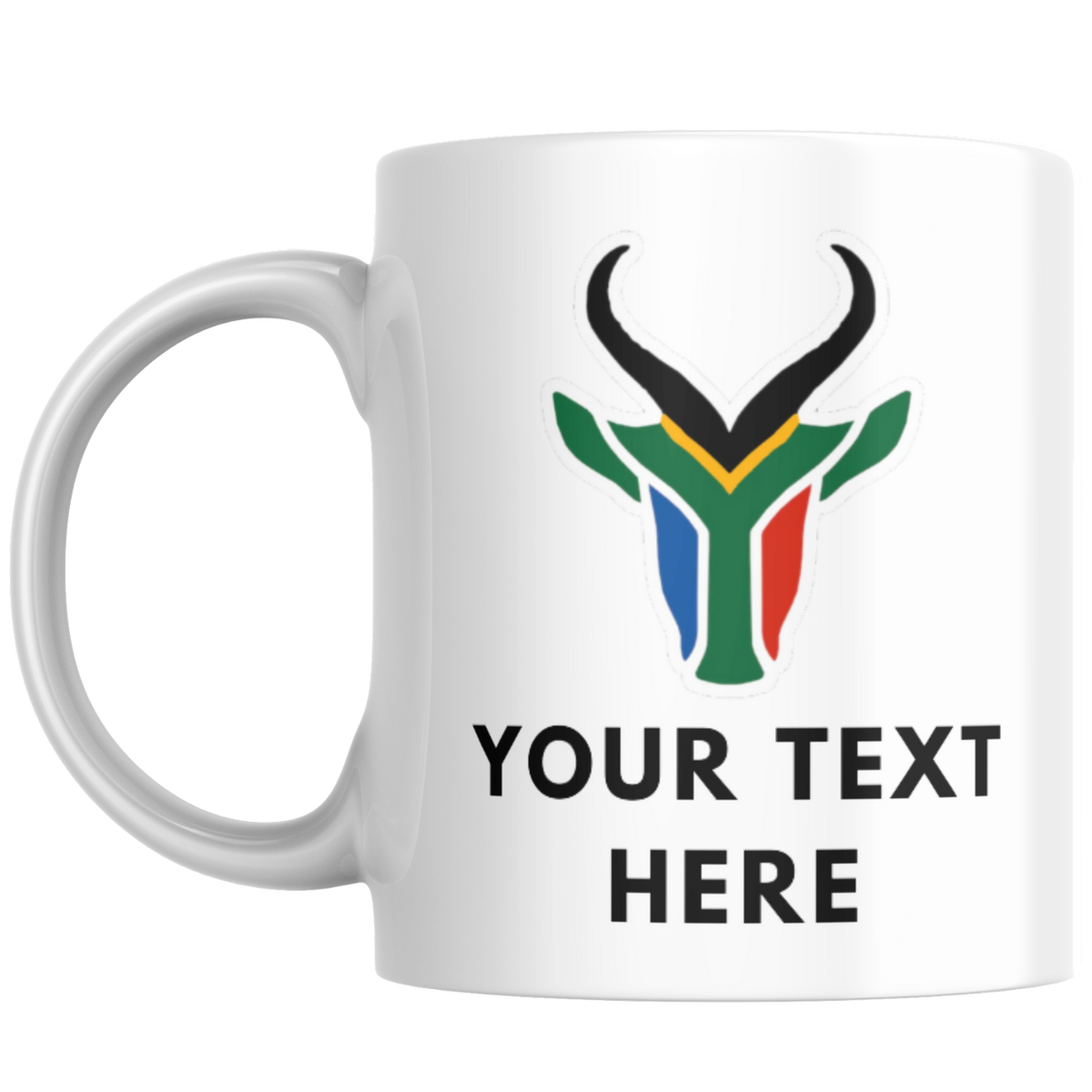 Springbok Rugby Mug Custom Rugby mug | Springbok Flag – PawHub