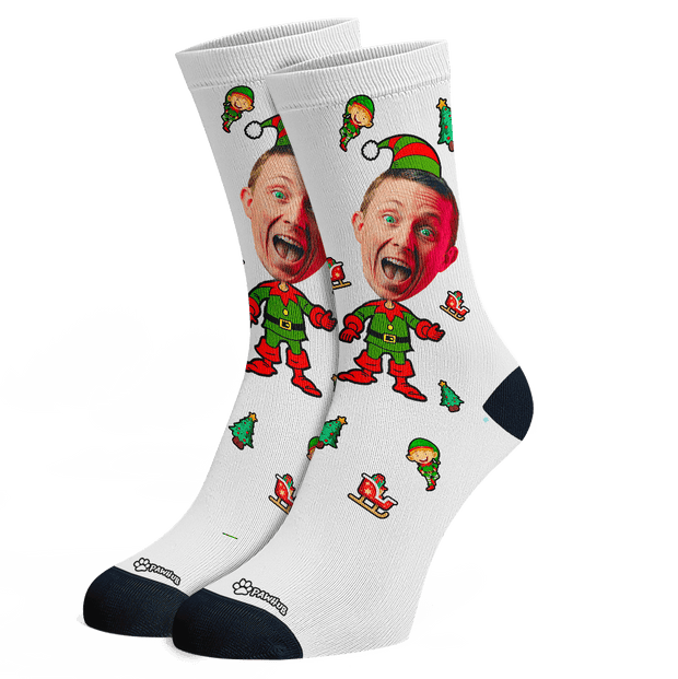 PawHub FACE / Elf Christmas Socks