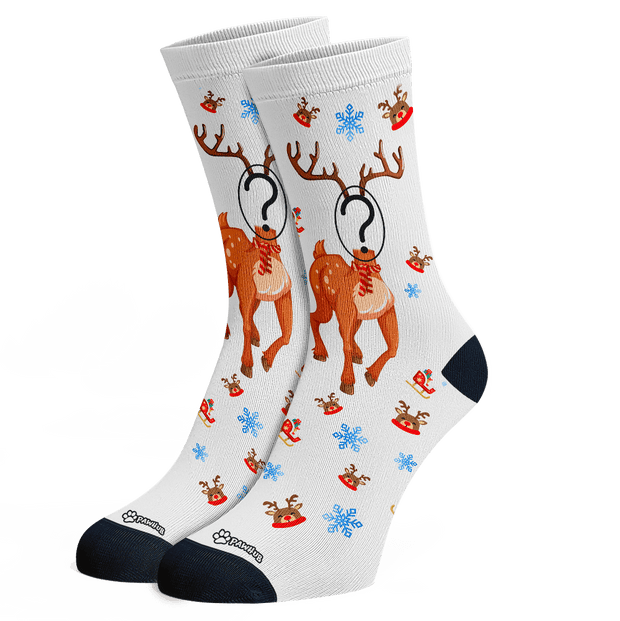 PawHub OTHER / Reindeer Christmas Socks