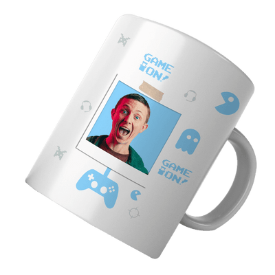 PawHub Blue Custom Mug | Game On