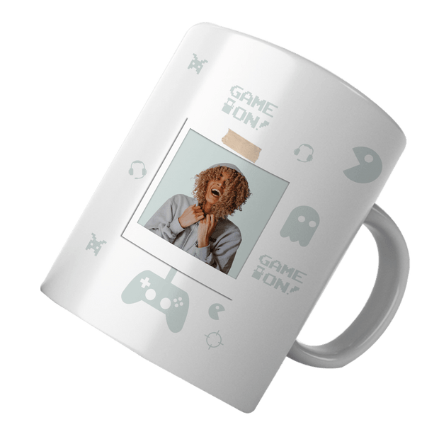 PawHub Grey Custom Mug | Game On