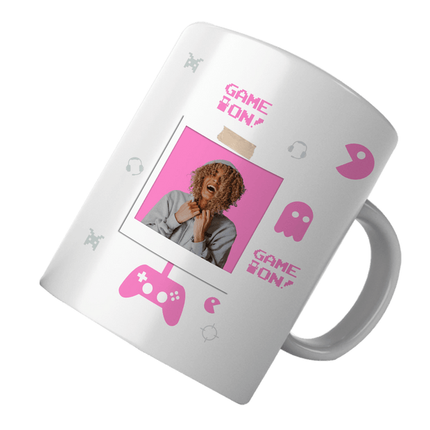 PawHub Pink Custom Mug | Game On