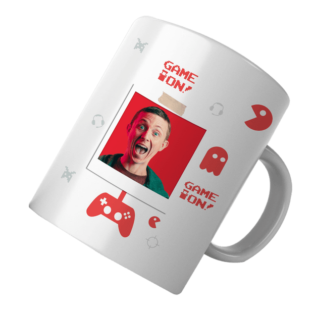 PawHub Red Custom Mug | Game On