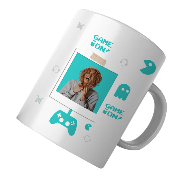 PawHub Turquoise Custom Mug | Game On