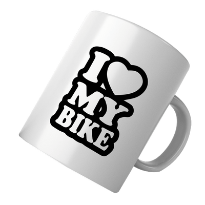 PawHub Generic Mug | I Love My Bike