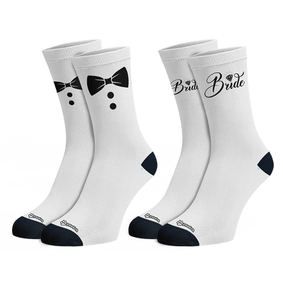 PawHub Generic Socks | Bride and Groom